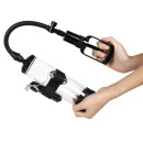 Pompka Erekcyjna Do Penisa Powerpump Max Black/Clear z Wibracjami - 4