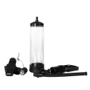 Pompka Erekcyjna Do Penisa Powerpump Max Black/Clear z Wibracjami - 5