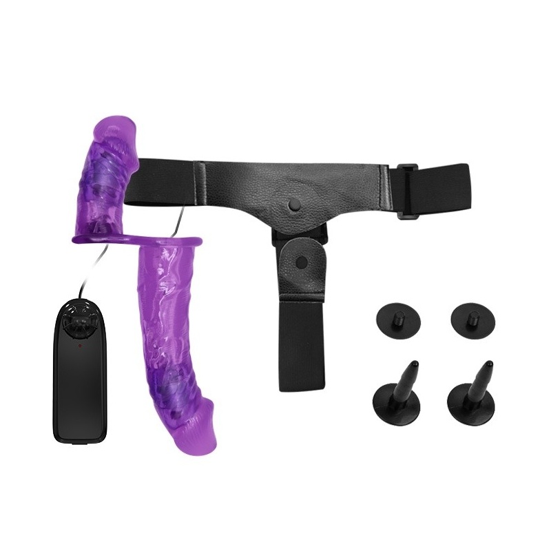 Strap-on Ultra Passionate Harness Dual-motor Vibration - 4