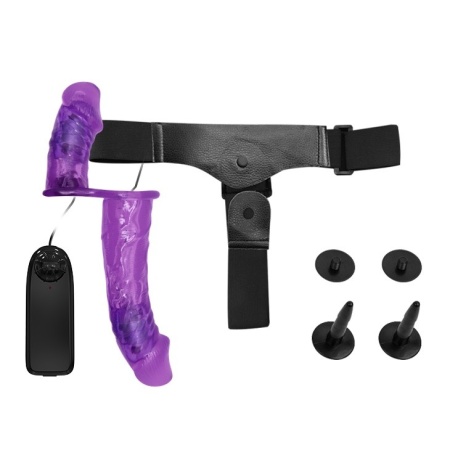 Strap-on Ultra Passionate Harness Dual-motor Vibration - 4