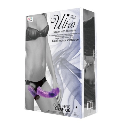 Strap-on Ultra Passionate Harness Dual-motor Vibration - 8