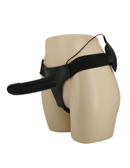 Wibrator Na Pasku Vito Vibratin Hollow Strap-On 6,8 Inch - Strap-ony, dilda na pasku z wibracją - 2