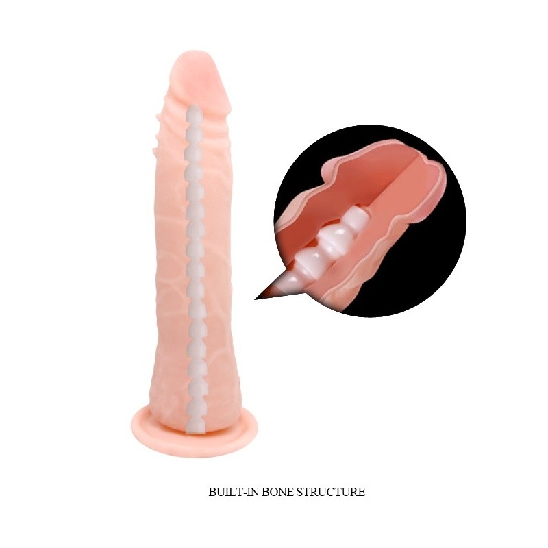 Wibrator Flexible Real Penis - elastyczny, z przyssawką - 5