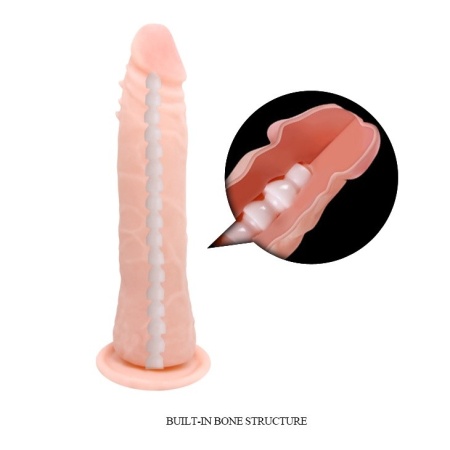 Wibrator Flexible Real Penis - elastyczny, z przyssawką - 5