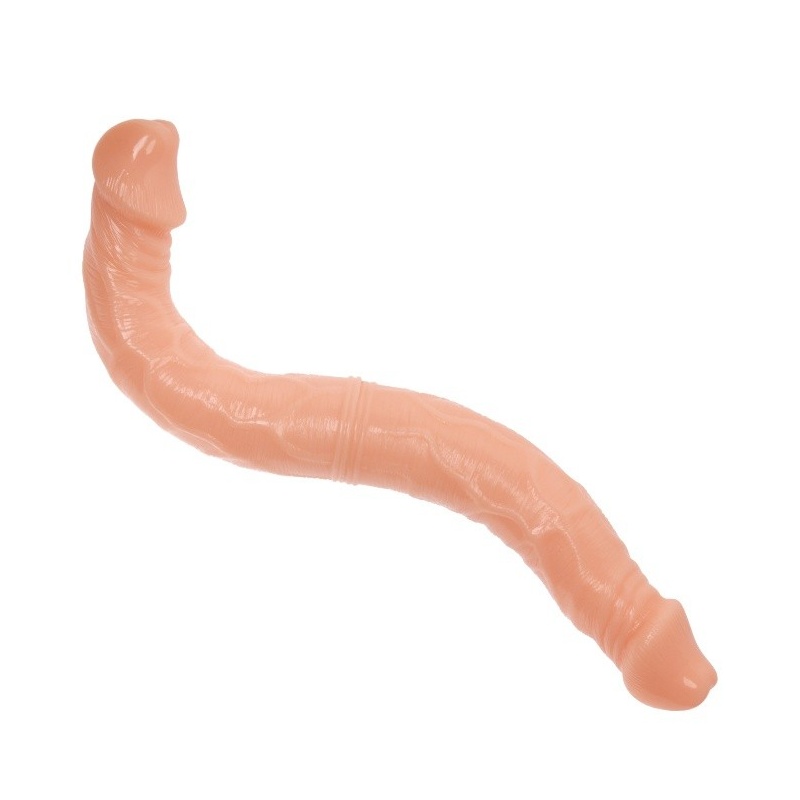Dildo podwójne Double Dong 14" z elastycznym rdzeniem - 37 cm - 2