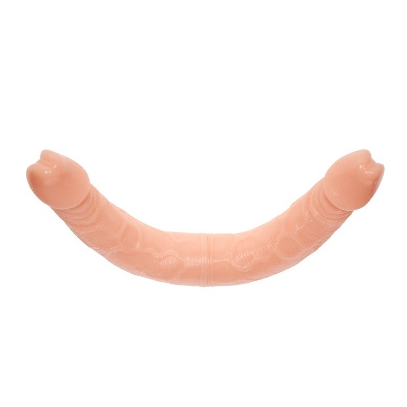 Dildo podwójne Double Dong 14" z elastycznym rdzeniem - 37 cm - 4