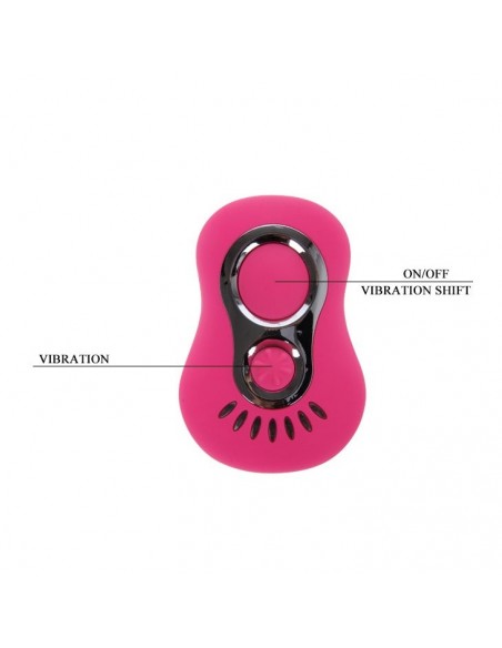 Pompki na sutki BAILE - Crazy Beauty Vibrating Niple Sucker - Pompki do sutków i pochwy - 5