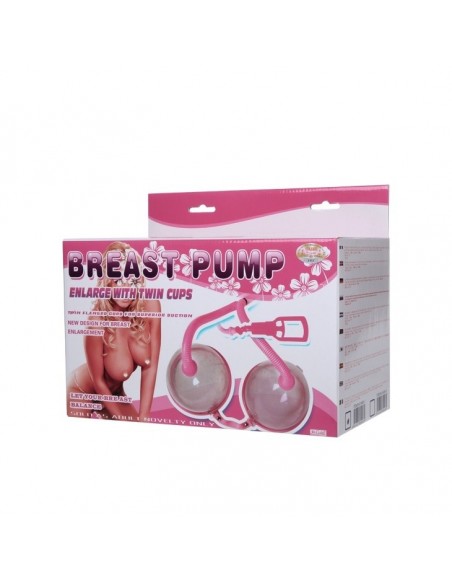 Pompka do piersi BAILE - Breast Pump Twin Cups - Pompki do sutków i pochwy - 6