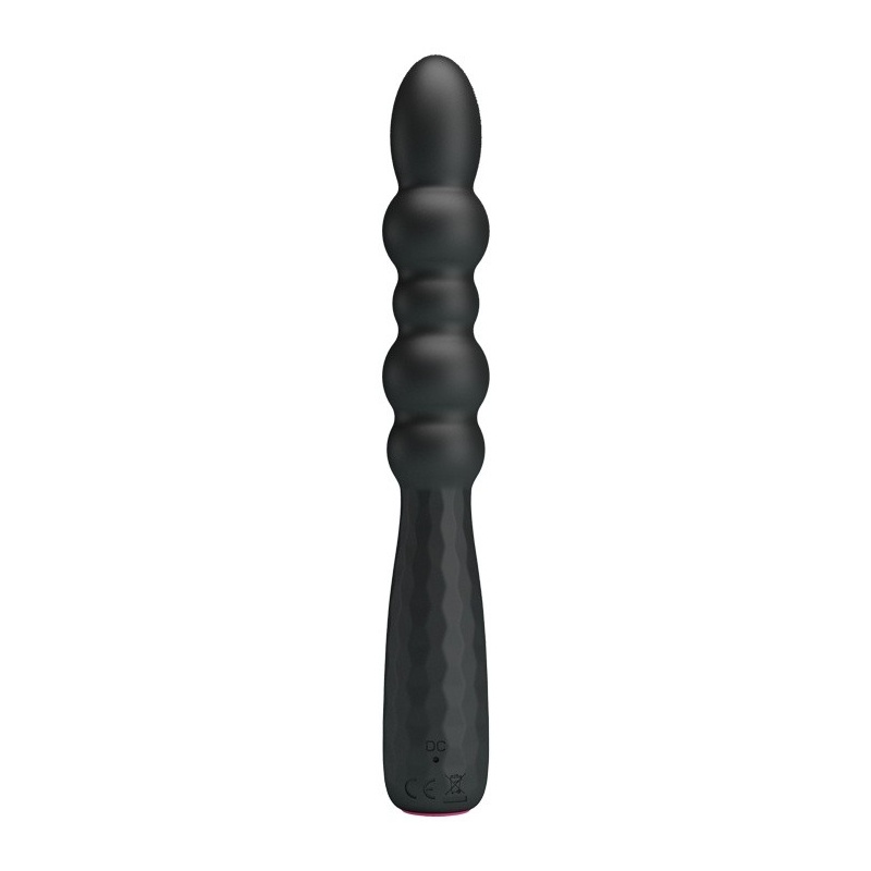 Wibrator analny Monroe elastyczny 12 funkcji 18,5 cm - 1