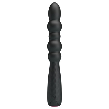 Wibrator analny Monroe elastyczny 12 funkcji 18,5 cm - 1