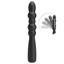 Wibrator analny Monroe elastyczny 12 funkcji 18,5 cm - 2