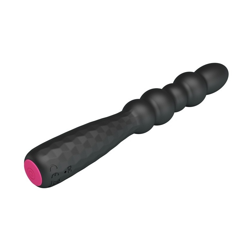 Wibrator analny Monroe elastyczny 12 funkcji 18,5 cm - 4