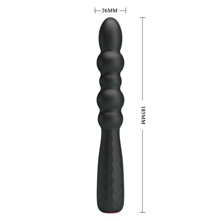 Wibrator analny Monroe elastyczny 12 funkcji 18,5 cm - 7