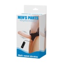 Strap-on z pustym kanałem BW-022039 z wibracją, długość całkowita 17 cm - 7