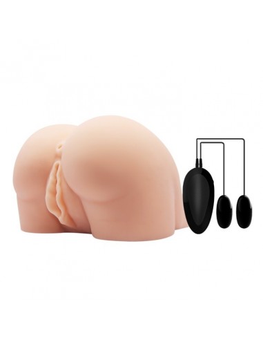 Wibrująca Wypięta Pupa Crazy Bull - Realistic Vagina And Anal Vibrating - Masturbatory i Sztuczne pochwy - 1