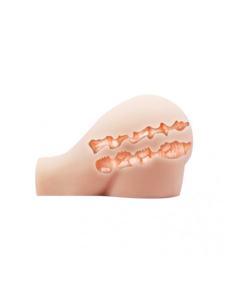 Wibrująca Wypięta Pupa Crazy Bull - Realistic Vagina And Anal Vibrating - Masturbatory i Sztuczne pochwy - 6