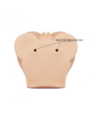 Wibrująca Wypięta Pupa Crazy Bull - Realistic Vagina And Anal Vibrating - Masturbatory i Sztuczne pochwy - 7