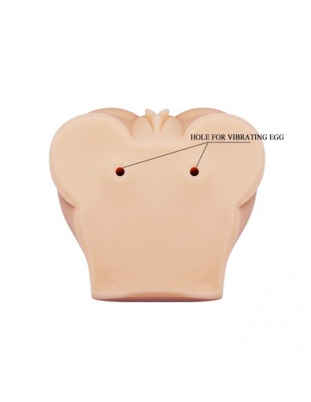 Wibrująca Wypięta Pupa Crazy Bull - Realistic Vagina And Anal Vibrating - Masturbatory i Sztuczne pochwy - 7