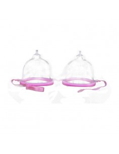 Pompka do piersi BAILE - Breast Pump Twin Cups - Pompki do sutków i pochwy - 1 2