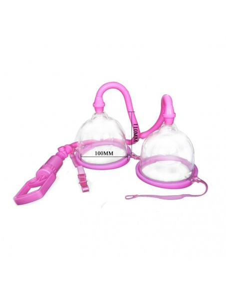 Pompka do piersi BAILE - Breast Pump Twin Cups - Pompki do sutków i pochwy - 4