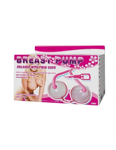 Pompka do piersi BAILE - Breast Pump Twin Cups - Pompki do sutków i pochwy - 5