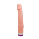 Wibrator Waves of Pleasure Fantasy Vibe 22 cm z realistyczną siatką żylną i regulowanymi wibracjami - 1