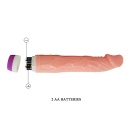 Wibrator Waves of Pleasure Fantasy Vibe 22 cm z realistyczną siatką żylną i regulowanymi wibracjami - 6