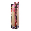Wibrator Waves of Pleasure Fantasy Vibe 22 cm z realistyczną siatką żylną i regulowanymi wibracjami - 7