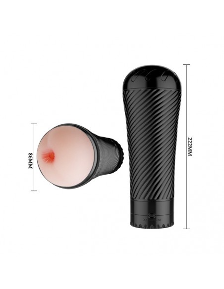 Masturbator Z Wibracjami Baile - Pink Butt - Masturbatory i Sztuczne pochwy - 4