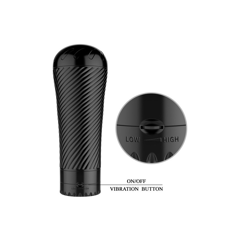 Masturbator wibracyjny Pink Butt 23 cm - 5