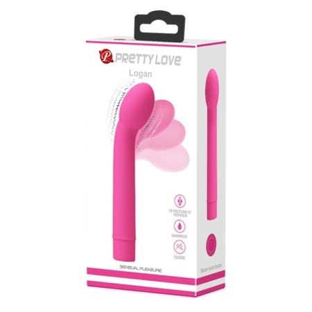 Wibrator punktu G Logan z 10 funkcjami wibracji, 16 cm - 2
