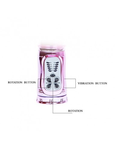 Wibrator z Króliczkiem Throbbing Butterfly - Wibratory Króliczki - 5