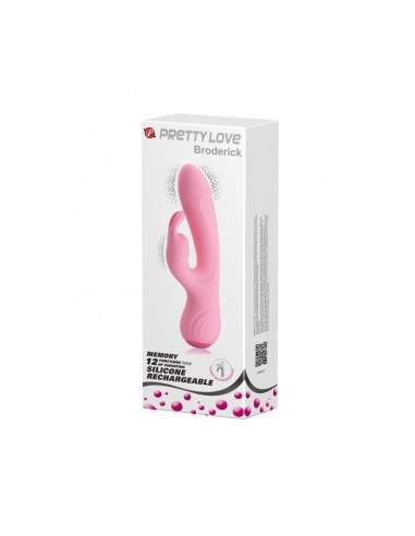 Stylowy Wibrator Króliczek BRODERICK 12 Funkcji - Wibratory Króliczki - 8