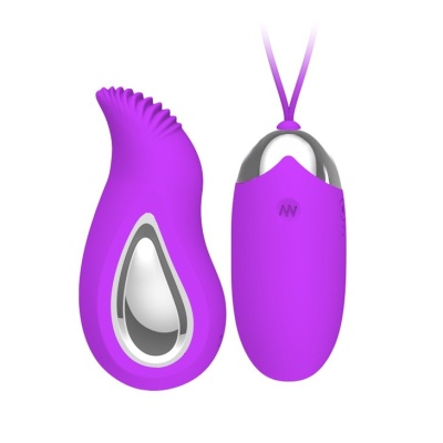 Wibrator EDEN z zakrzywioną końcówką 9,3 cm - 1