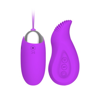 Wibrator EDEN z zakrzywioną końcówką 9,3 cm - 1 2