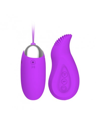 Bezprzewodowe jajeczko wibrujące EDEN USB 12 suction functions - Wibratory Jajeczka - 2