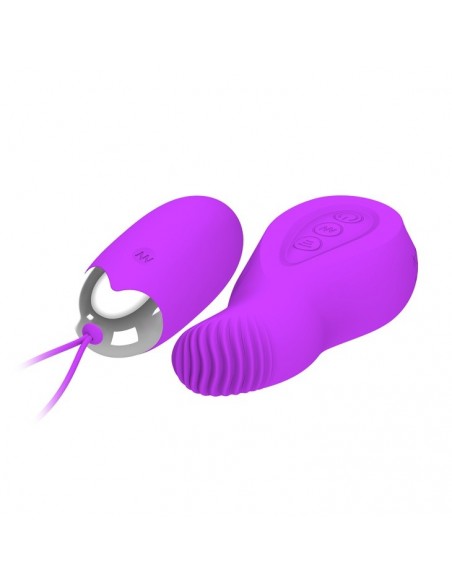 Bezprzewodowe jajeczko wibrujące EDEN USB 12 suction functions - Wibratory Jajeczka - 4
