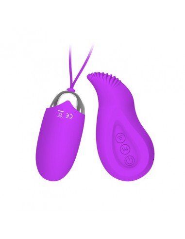 Bezprzewodowe jajeczko wibrujące EDEN USB 12 suction functions - Wibratory Jajeczka - 5