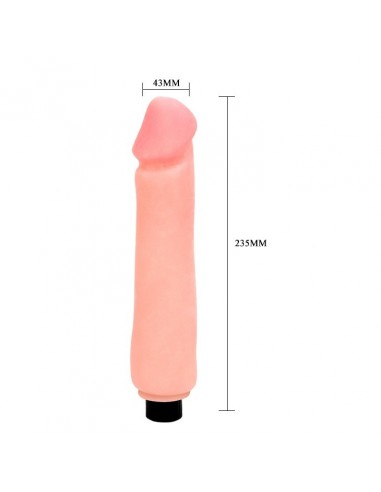 Realistyczny wibrator BAILE - Flexible Vibrator - Real Penis - Wibratory Realistyczne - 3