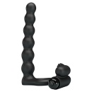 Hercules Penis Sheath III - wibrujący pierścień na penisa z 10 funkcjami wibracji (9 cm) - 1