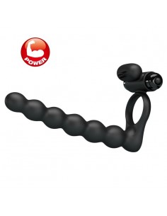 Wibrujący Strapon Hercules Penis Sheath Iii - Strap-ony, dilda na pasku z wibracją - 1 2