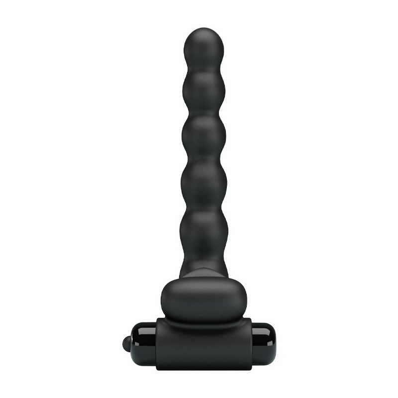 Hercules Penis Sheath III - wibrujący pierścień na penisa z 10 funkcjami wibracji (9 cm) - 3