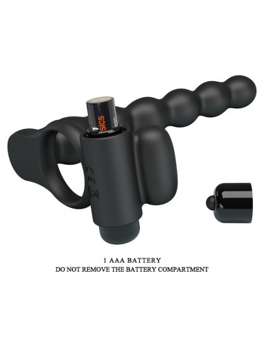 Wibrujący Strapon Hercules Penis Sheath Iii - Strap-ony, dilda na pasku z wibracją - 7