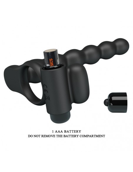 Wibrujący Strapon Hercules Penis Sheath Iii - Strap-ony, dilda na pasku z wibracją - 7