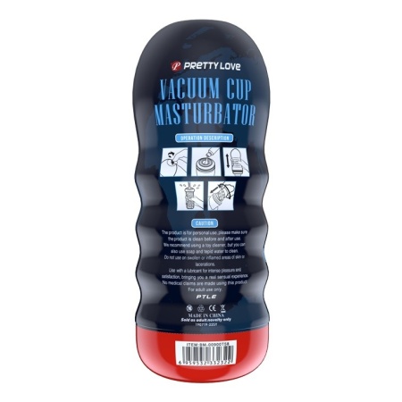 Masturbator próżniowy Vacuum Cup 55 - 18 x 7 cm - 3