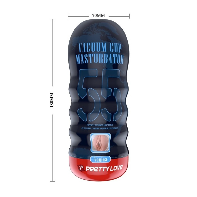 Masturbator próżniowy Vacuum Cup 55 - 18 x 7 cm - 7