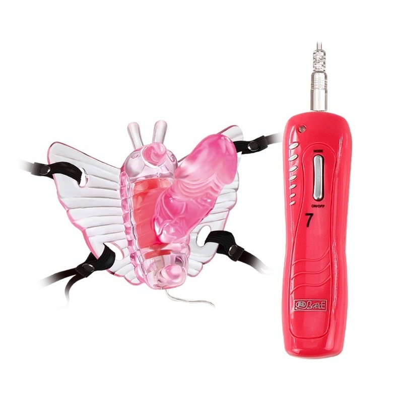 Wibrator motylkowy Butterfly Mini z pilotem, 8 cm - 1