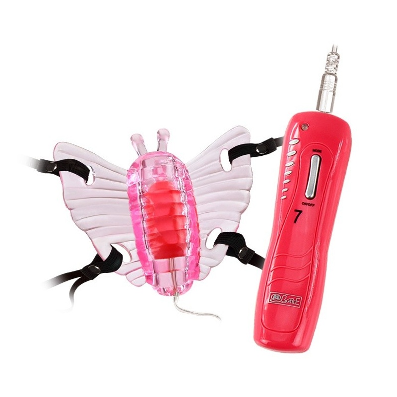 Wibrator motylkowy Butterfly Mini z pilotem, 8 cm - 2