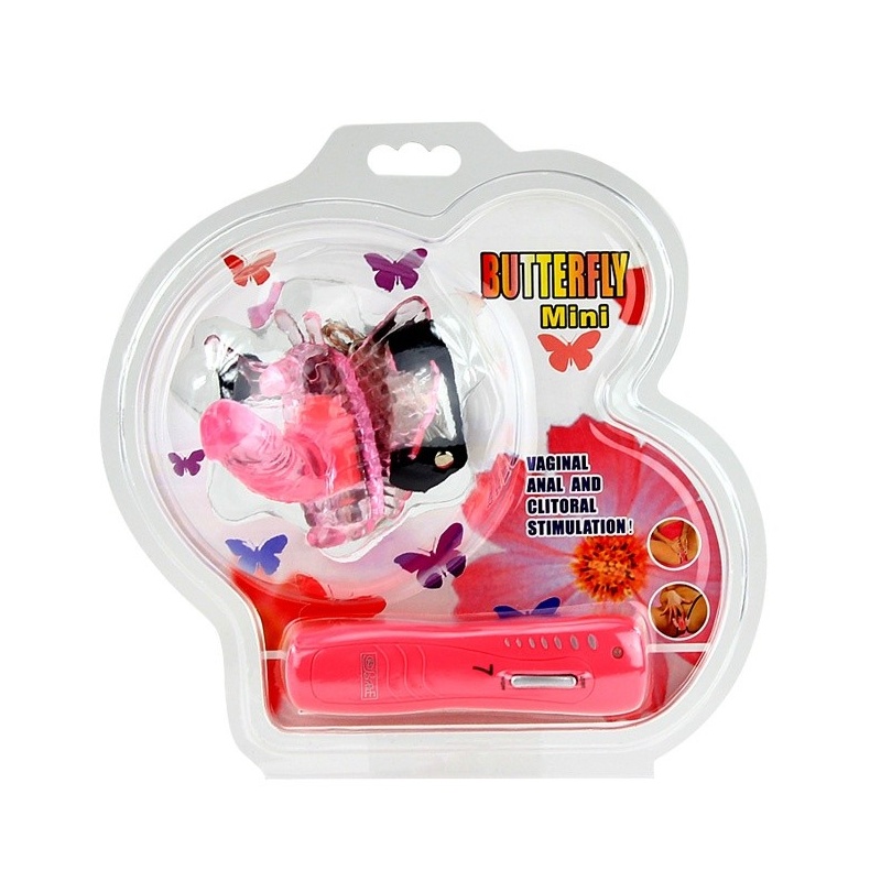 Wibrator motylkowy Butterfly Mini z pilotem, 8 cm - 6