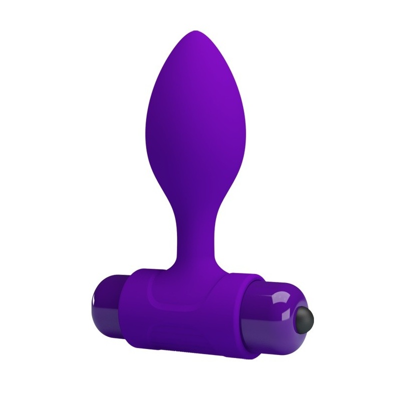 Korek analny Vibra Butt Plug 9 cm z wibracjami - 1